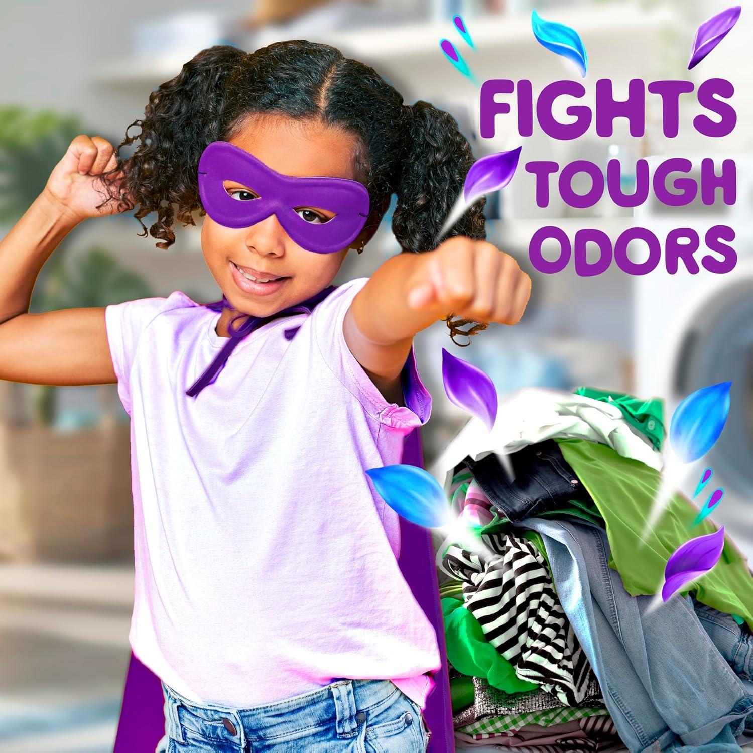 imageGain Odor Defense InWash Scent Booster Super Fresh Blast Scent 182 oz HE CompatibleSuper Fresh Blast