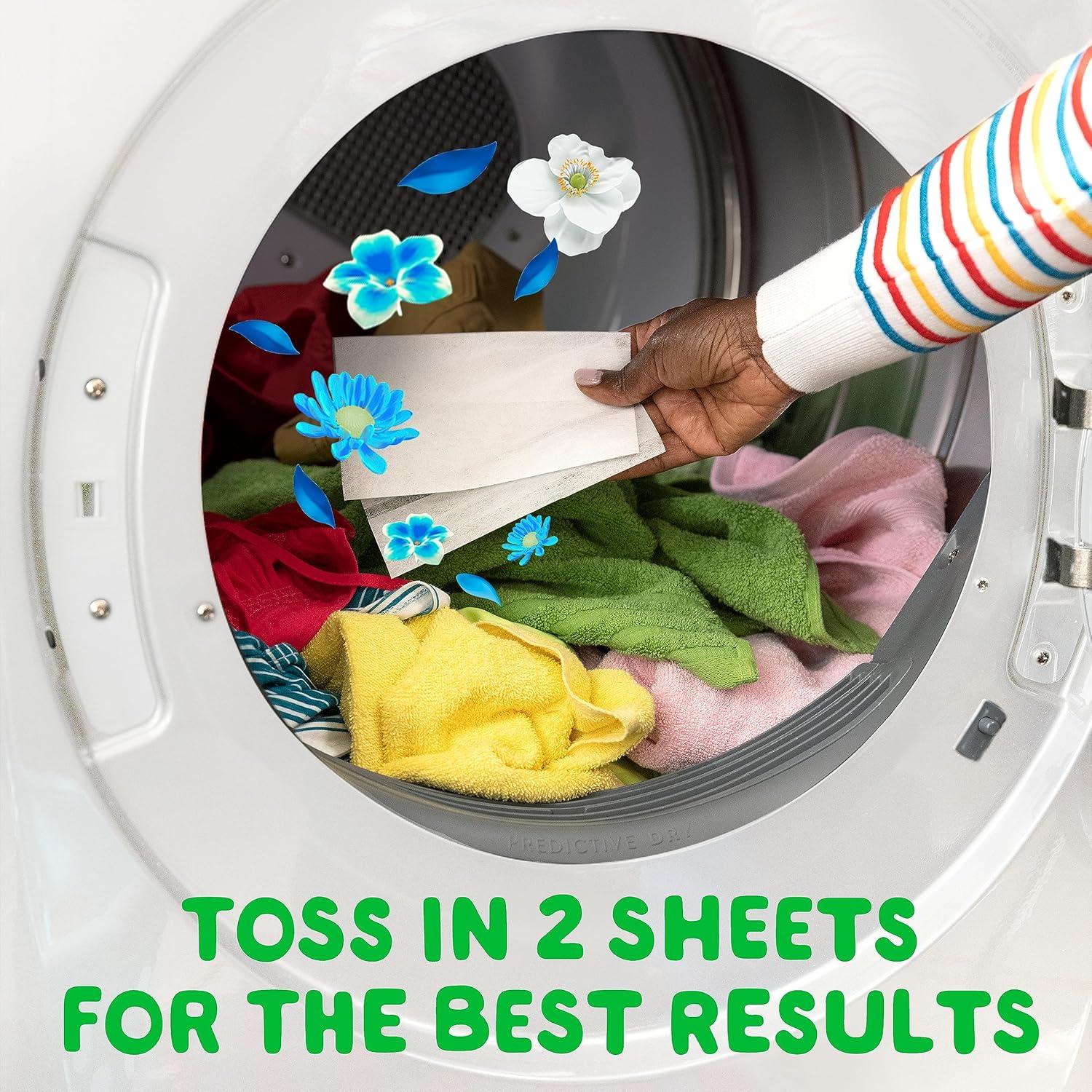imageGain Fabric Softener Dryer Sheets Original 120 CountBlissful Breeze