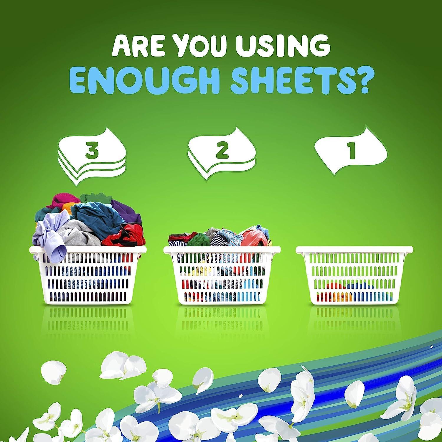 imageGain Fabric Softener Dryer Sheets Original 120 CountBlissful Breeze