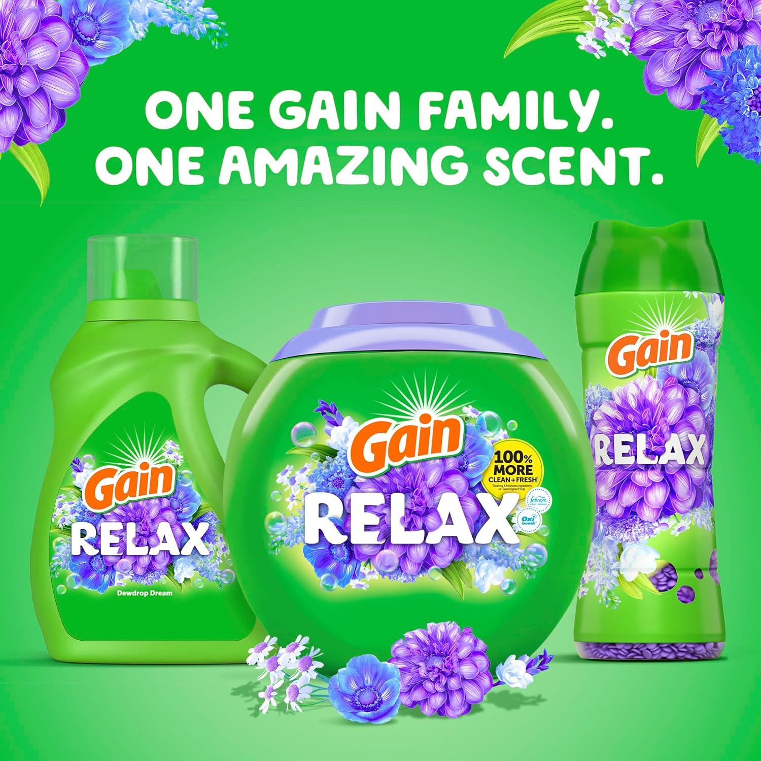 imageGain InWash Laundry Scent Booster Beads Relax 24 oz