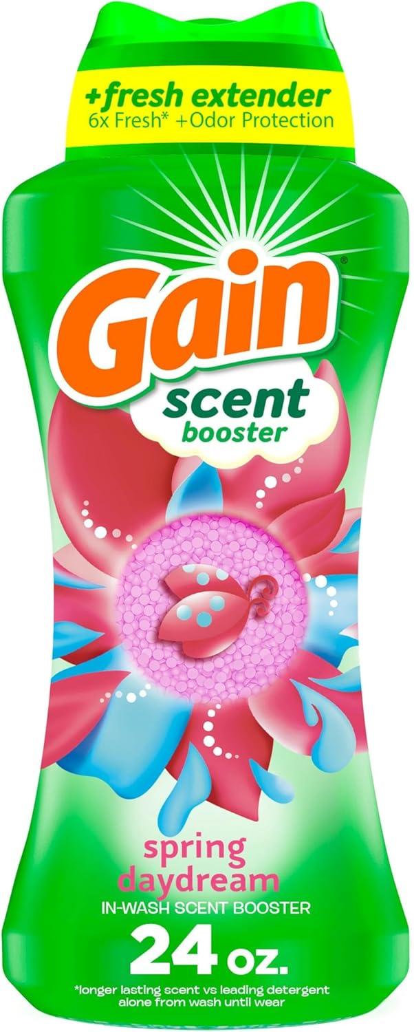 imageGain InWash Laundry Scent Booster Spring Daydream Scent 240 OZ Fresh Extender Odor ProtectionSpring Daydream