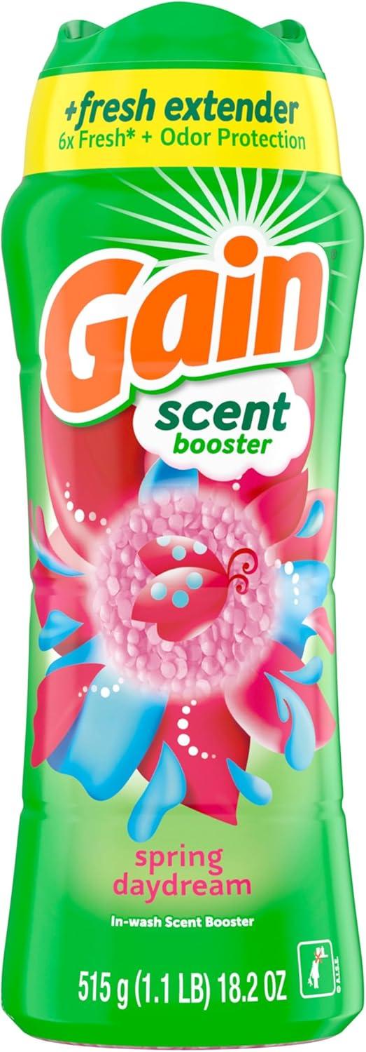 imageGain InWash Laundry Scent Booster Spring Daydream Scent 240 OZ Fresh Extender Odor ProtectionSpring Daydream