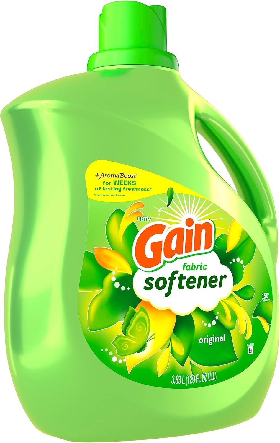 imageGain Laundry Fabric Softener Liquid Original 129 Fl Oz 150 LoadsOriginal