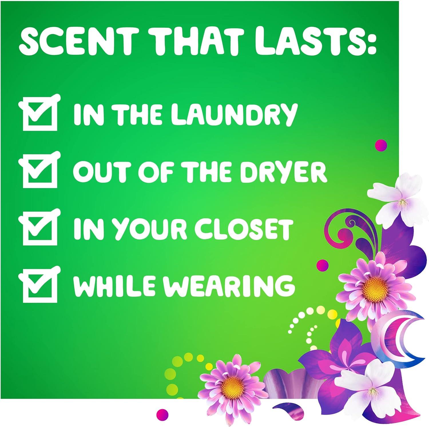 imageGain Moonlight Breeze Fabric Softener 140 FL OZ 190 Load Smooth Touch Laundry Conditioner LiquidMoonlight Breeze