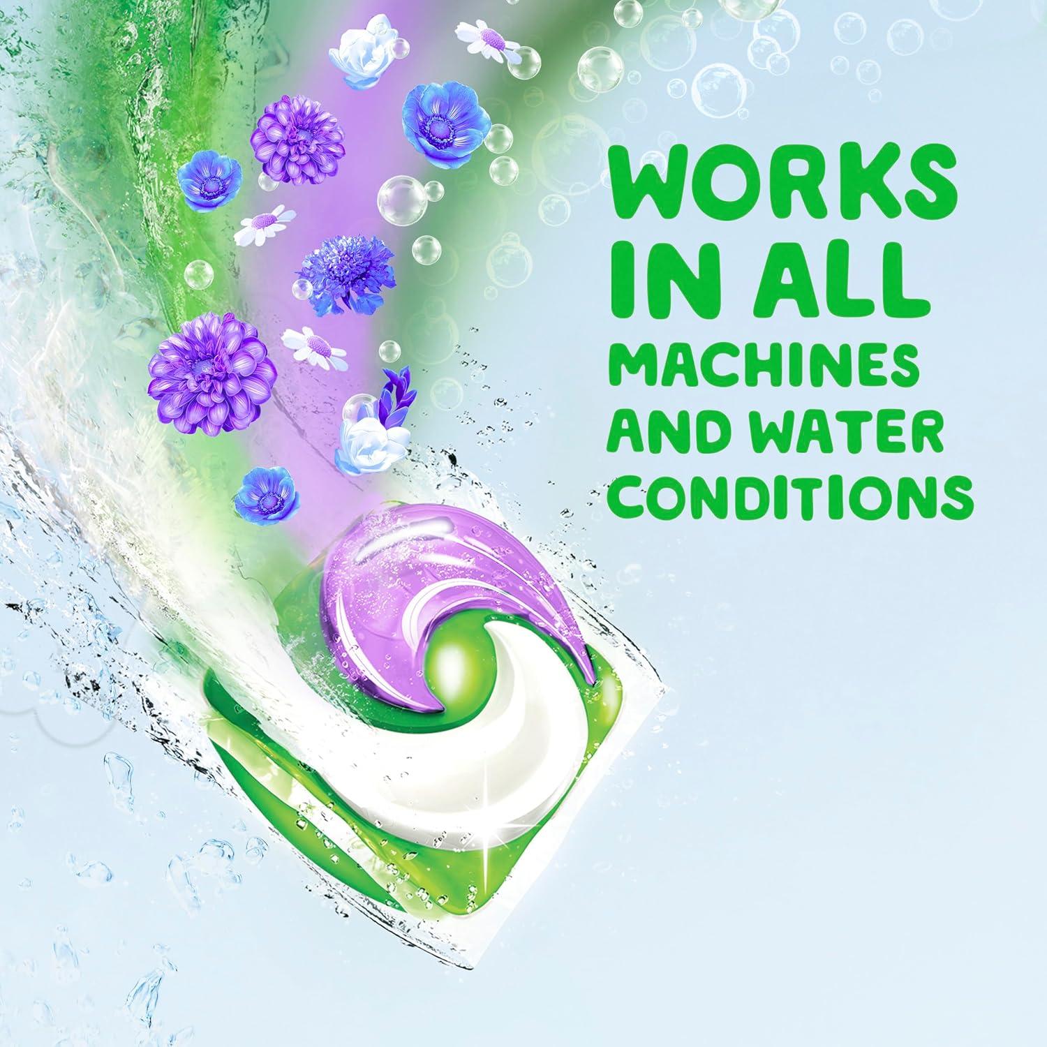 imageGain Super Flings Laundry Detergent Pacs 45 Count Dewdrop Dream scent clean and fresh washing detergent laundry soap pacs1 Count Pack of 18