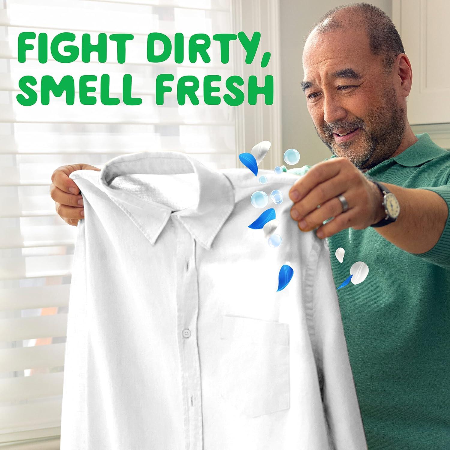 imageGain Ultra Oxi Liquid Laundry Detergent 128 loads 184 fl oz Waterfall Delight Scent 2in1 HE CompatibleWaterfall Delight