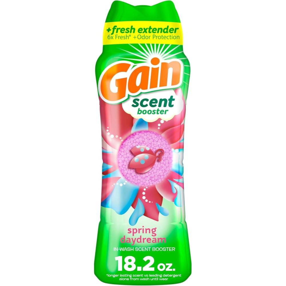 imageGain InWash Laundry Scent Booster Spring Daydream Scent 240 OZ Fresh Extender Odor ProtectionSpring Daydream