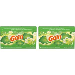 Gain Fabric Softener Dryer Sheets, Original, 120 Count(Original)
