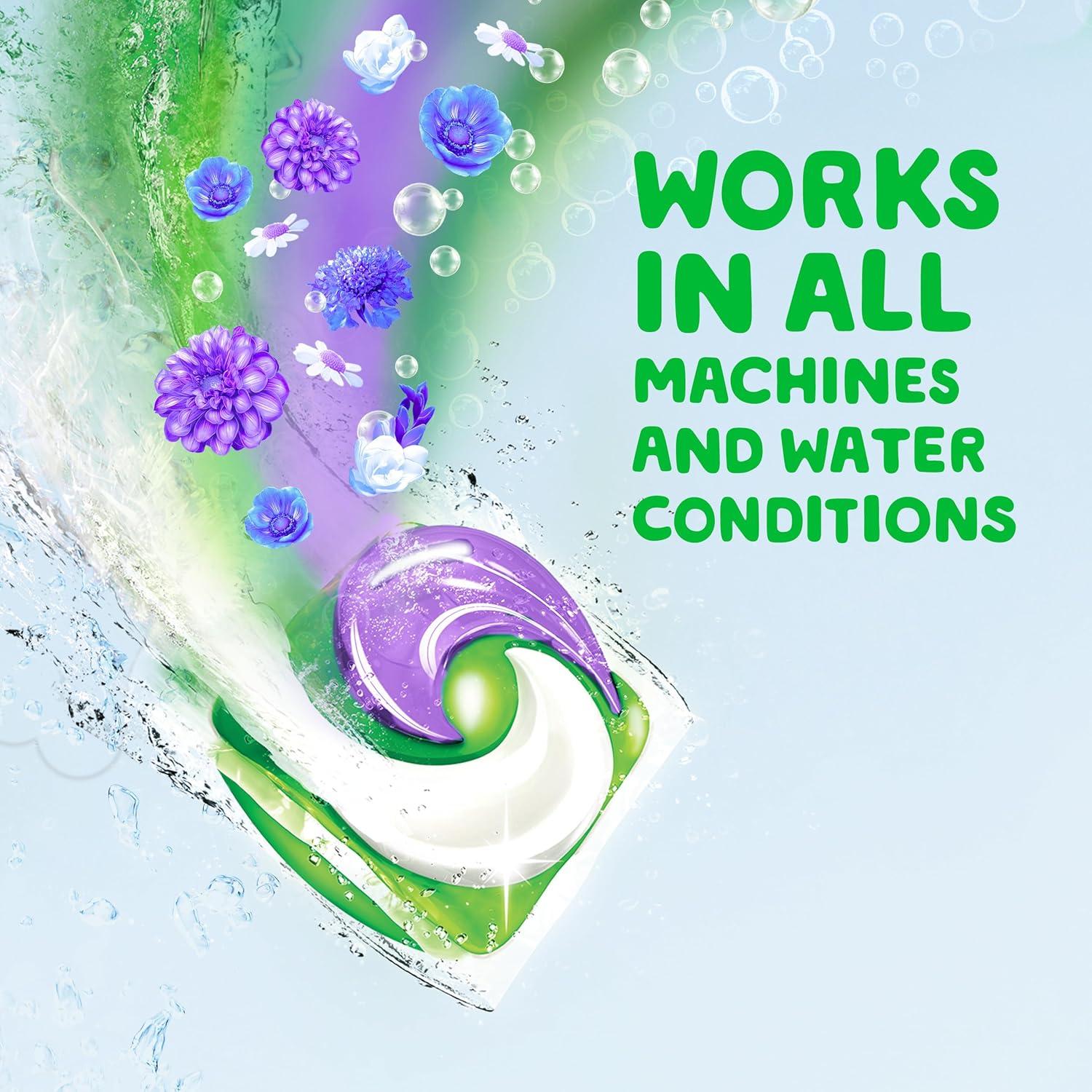 imageGain Laundry Bundle Super Sized Flings 3in1 Detergent Pacs with Febreze amp Oxi 45 Count InWash Laundry Scent Booster Beads 24 oz Dewdrop Daydream Scent