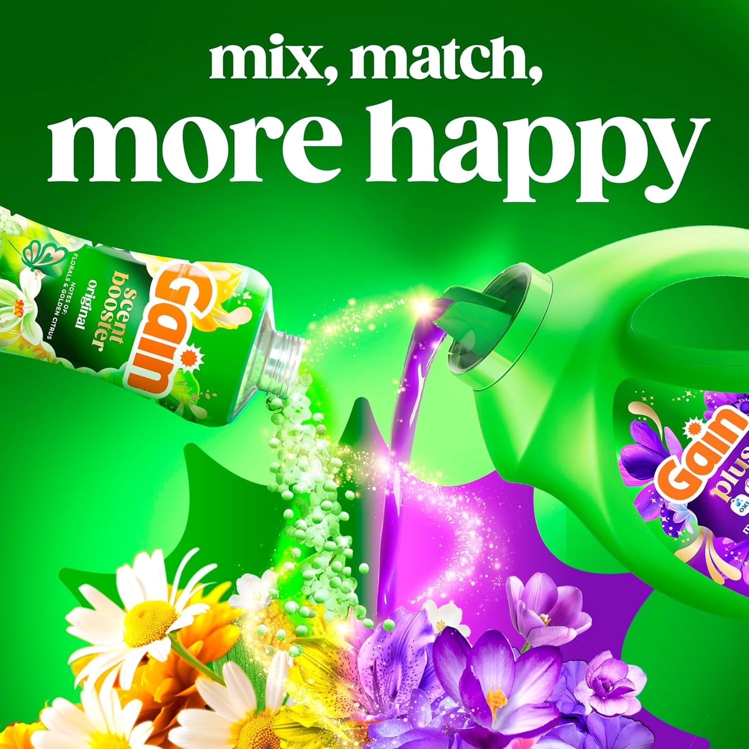 imageGain Plus Liquid Laundry Detergent Cleaner Fresher Now with Oxi Moonlight Breeze Scent 99 fl oz 75 Loads170 Fl Oz Pack of 1