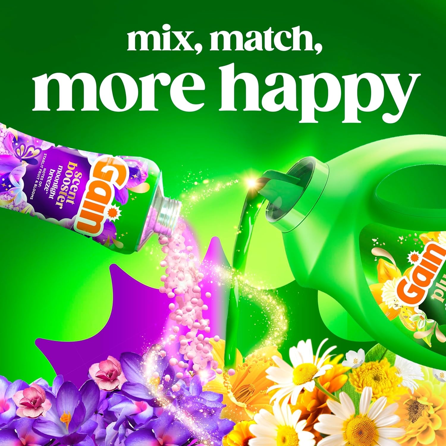 imageGain Plus Liquid Laundry Detergent Cleaner Fresher Now with Oxi Original Scent 170 fl oz 129 Loads99 Fl Oz Pack of 1