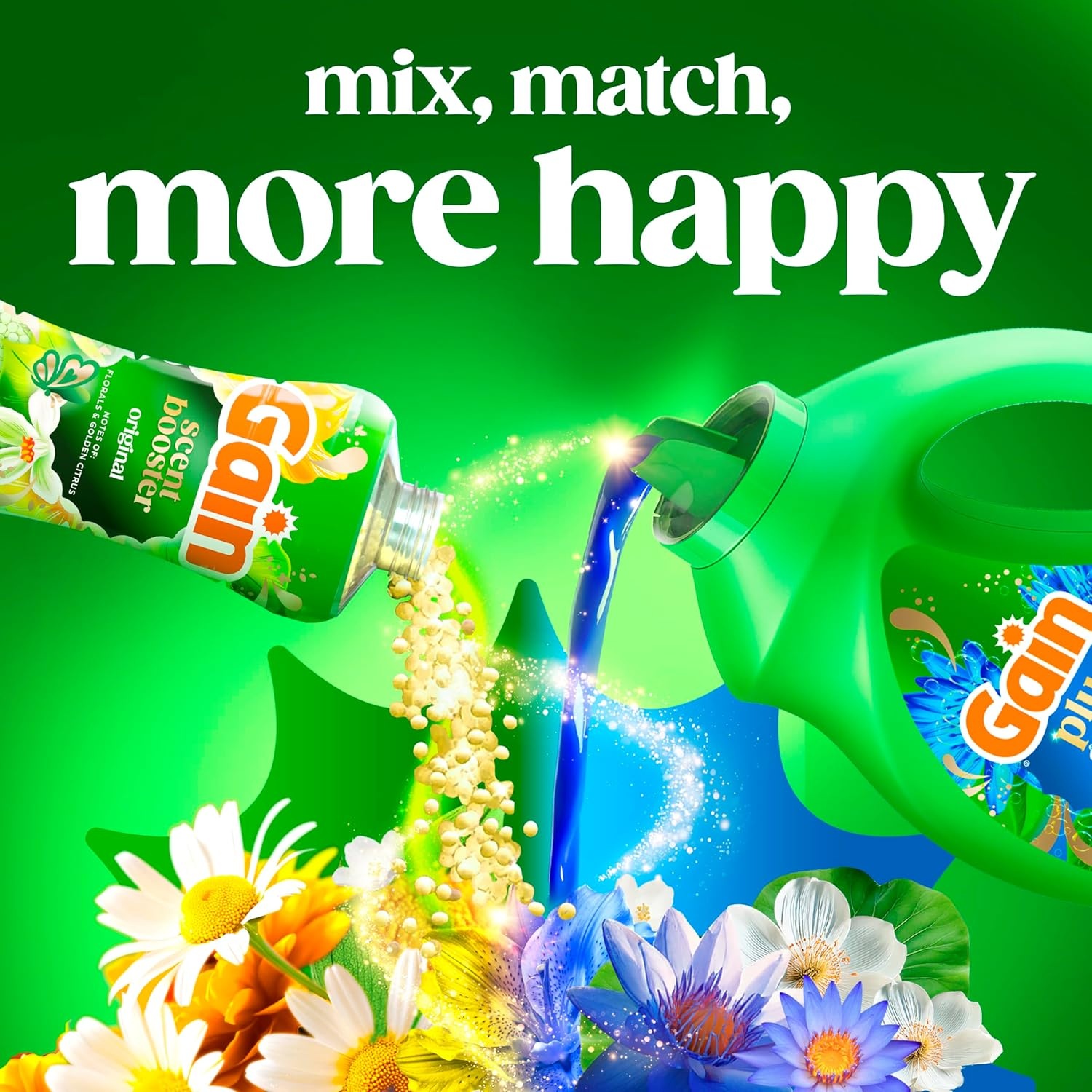 imageGain Plus Liquid Laundry Detergent Cleaner Fresher Now with Oxi Waterfall Delight Scent 170 fl oz 129 Loads170 Fl Oz Pack of 1